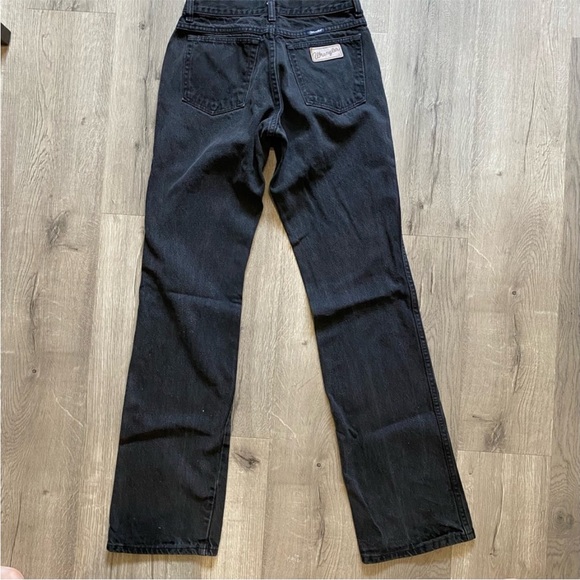 Women’s Vintage WRANGLER Black Jeans. 25”- 26” waist - Picture 4 of 5